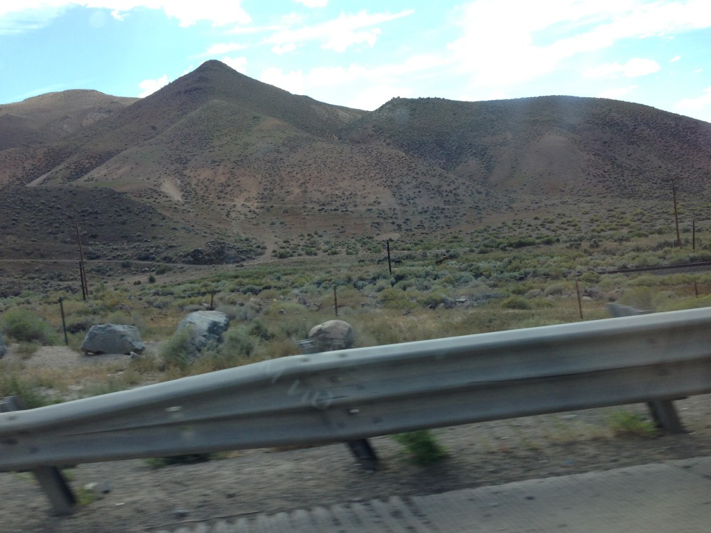 Nevada Badlands.  We would be seeing a lot of this.