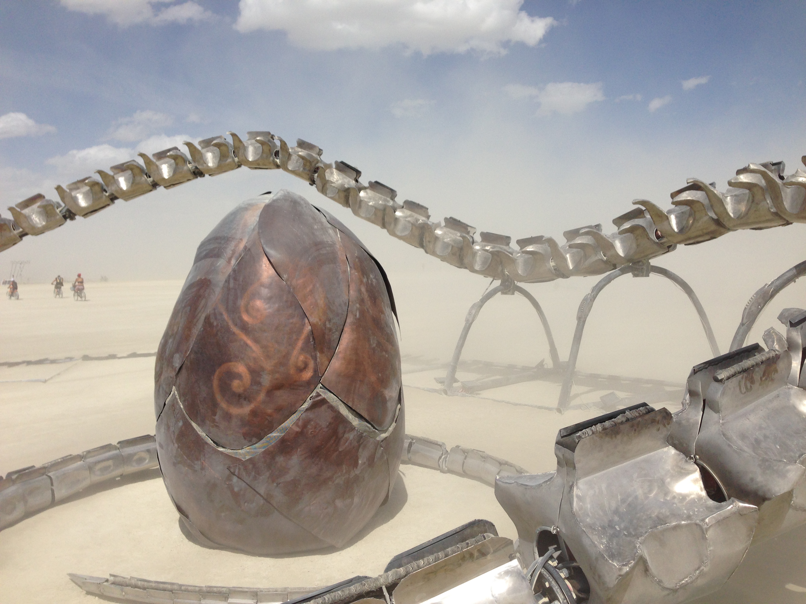 Serpent Mother's egg.  What is she hiding/protecting in there?