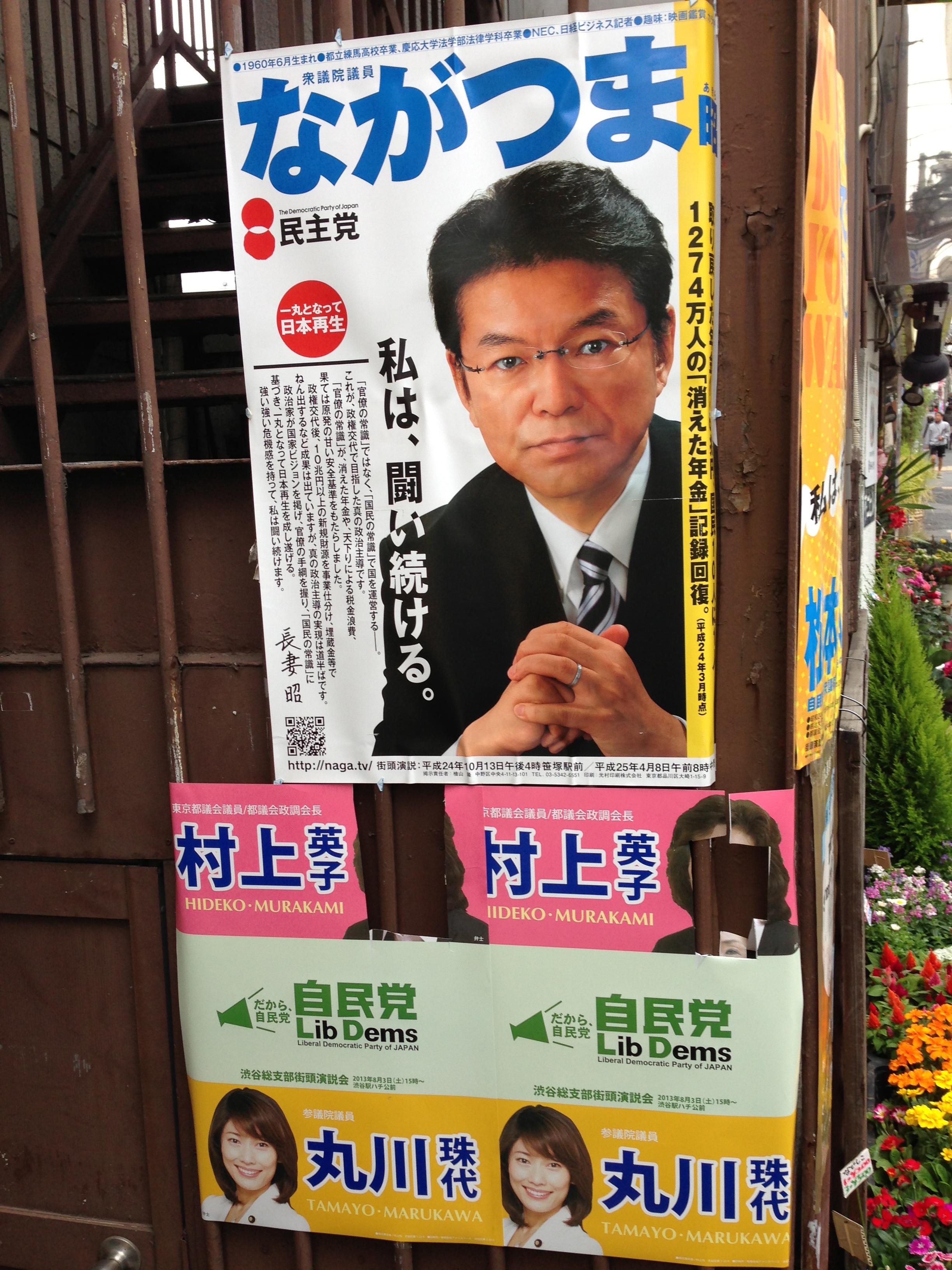 There seemed to be an election going on.  This is a selection of campaign posters.